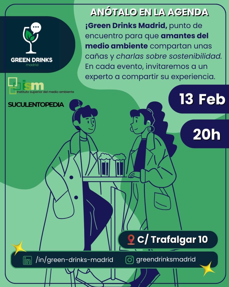 green drinks madrid febrero